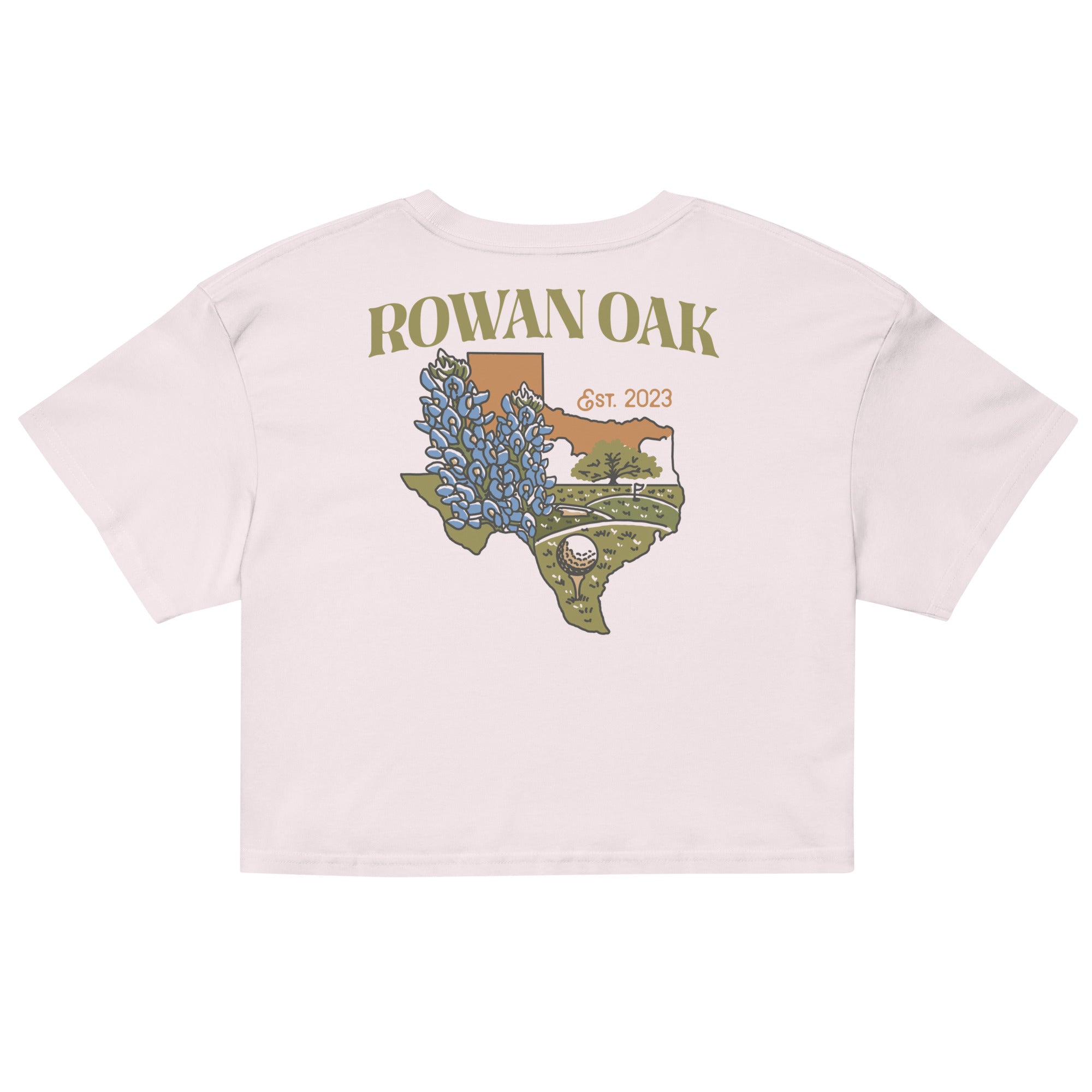Texas Bluebonnets Crop Top