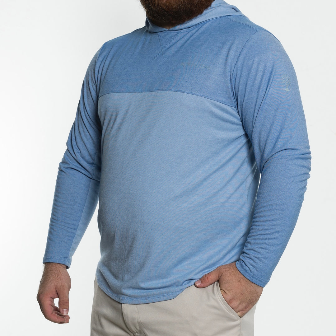 Blue Butter Stripe Hoodie