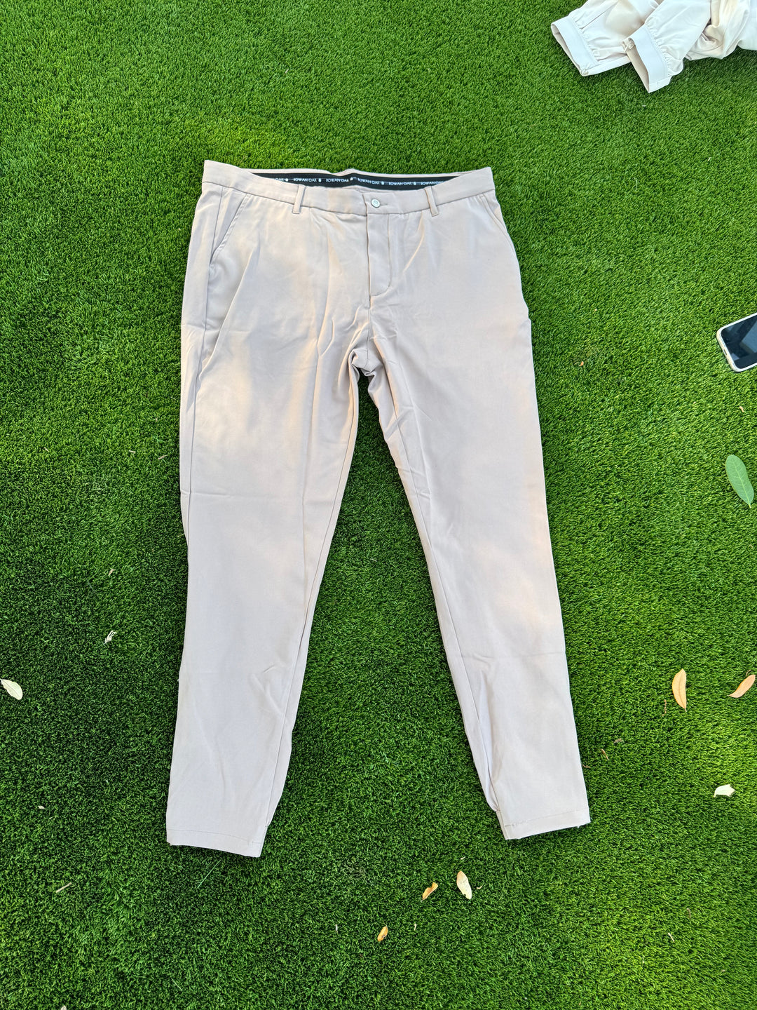 Oxford Tan Joggers