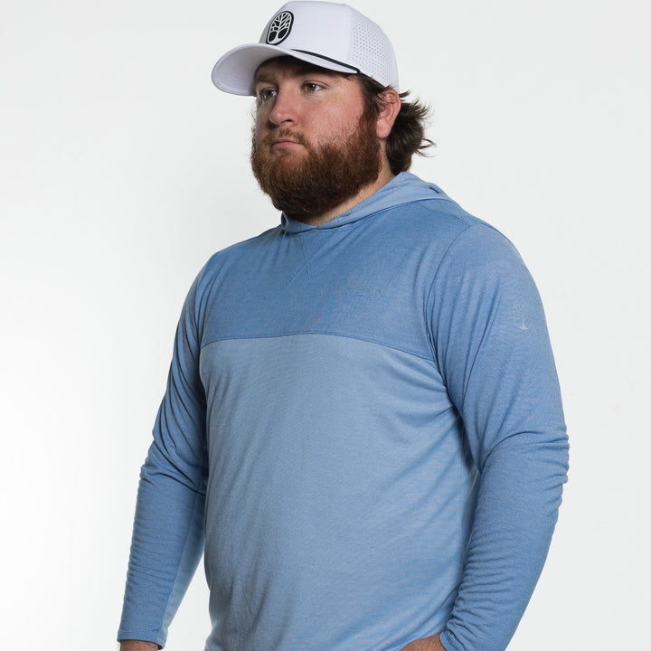 Blue Butter Stripe Hoodie