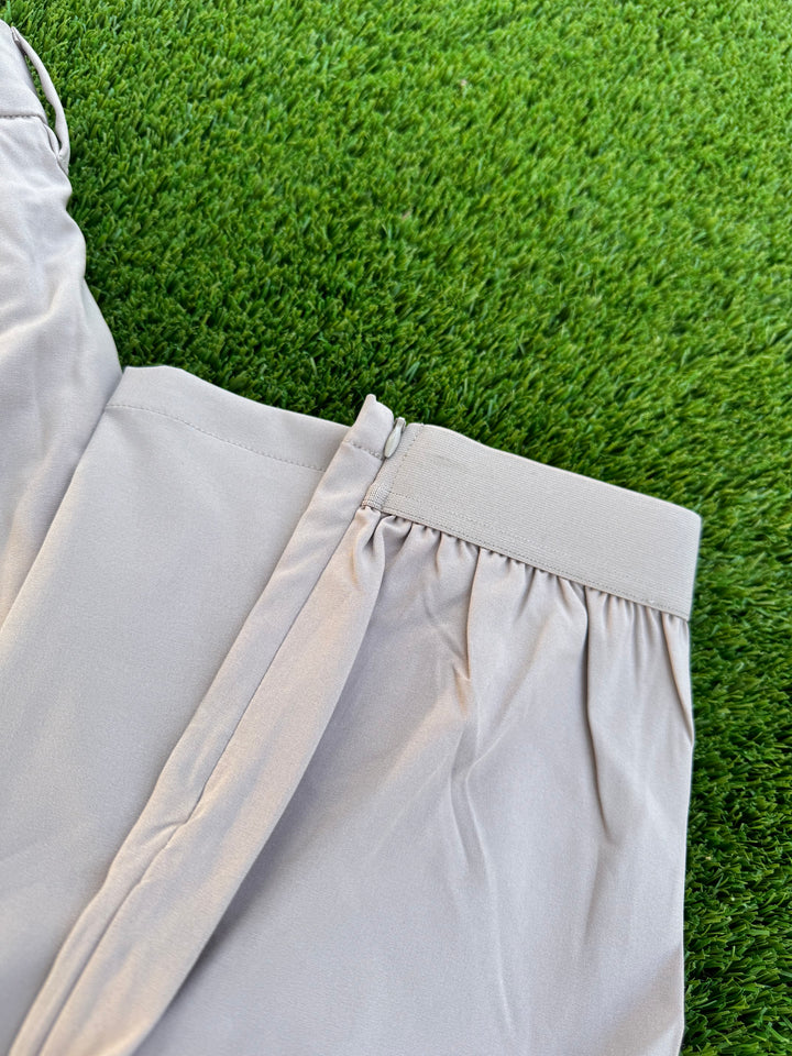 Oxford Tan Joggers