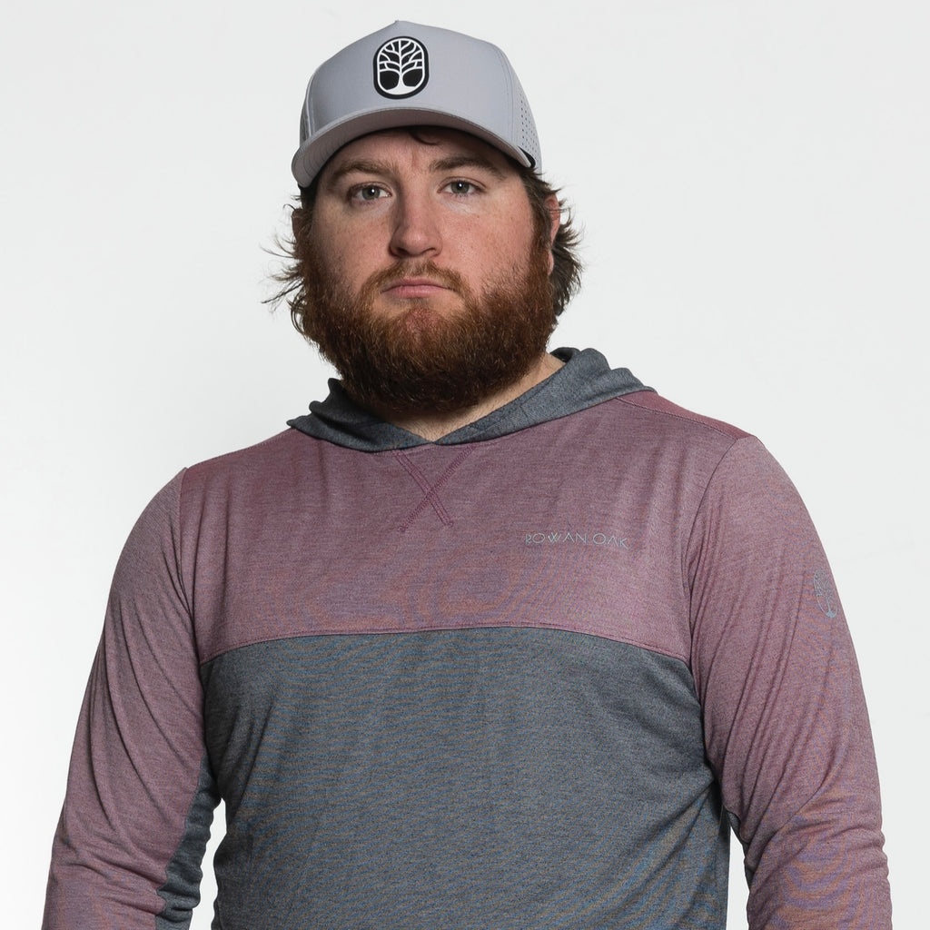 Maroon Reserve Block Hoodie