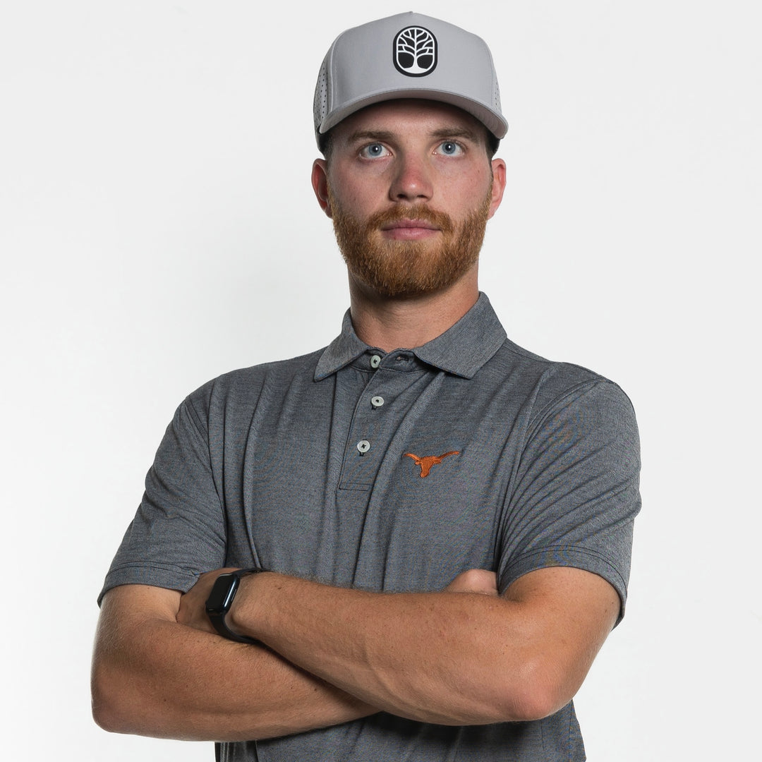 Texas Longhorn Butter Stripe Polo