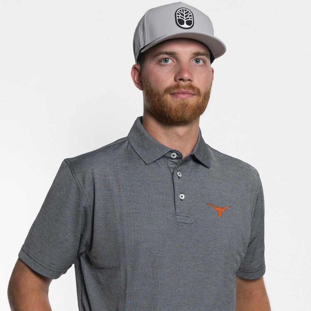 Texas Longhorn Butter Stripe Polo