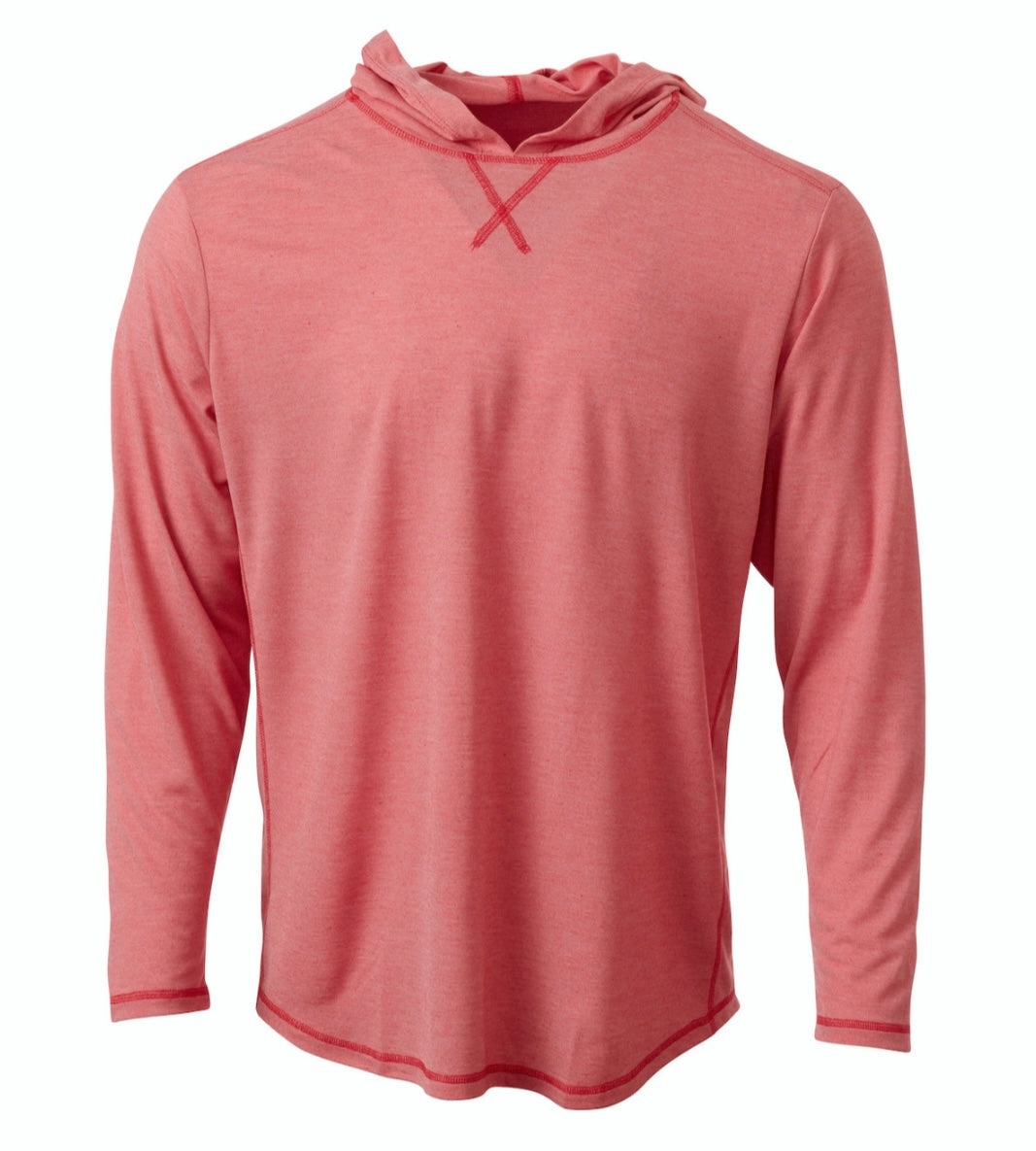 Butter Stripe Hoodie - Crimson - Rowan Oak Clothing Co