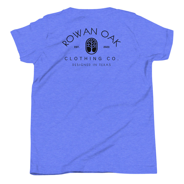 The Rowan Oak Youth T-Shirt (black)