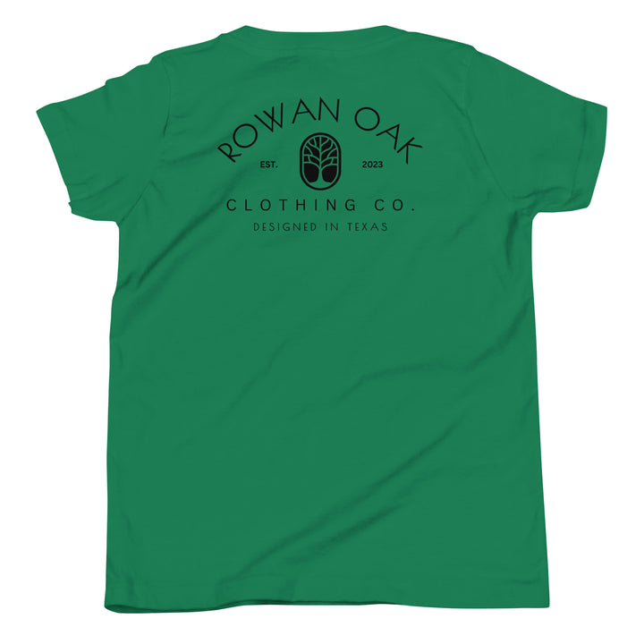 The Rowan Oak Youth T-Shirt (black)