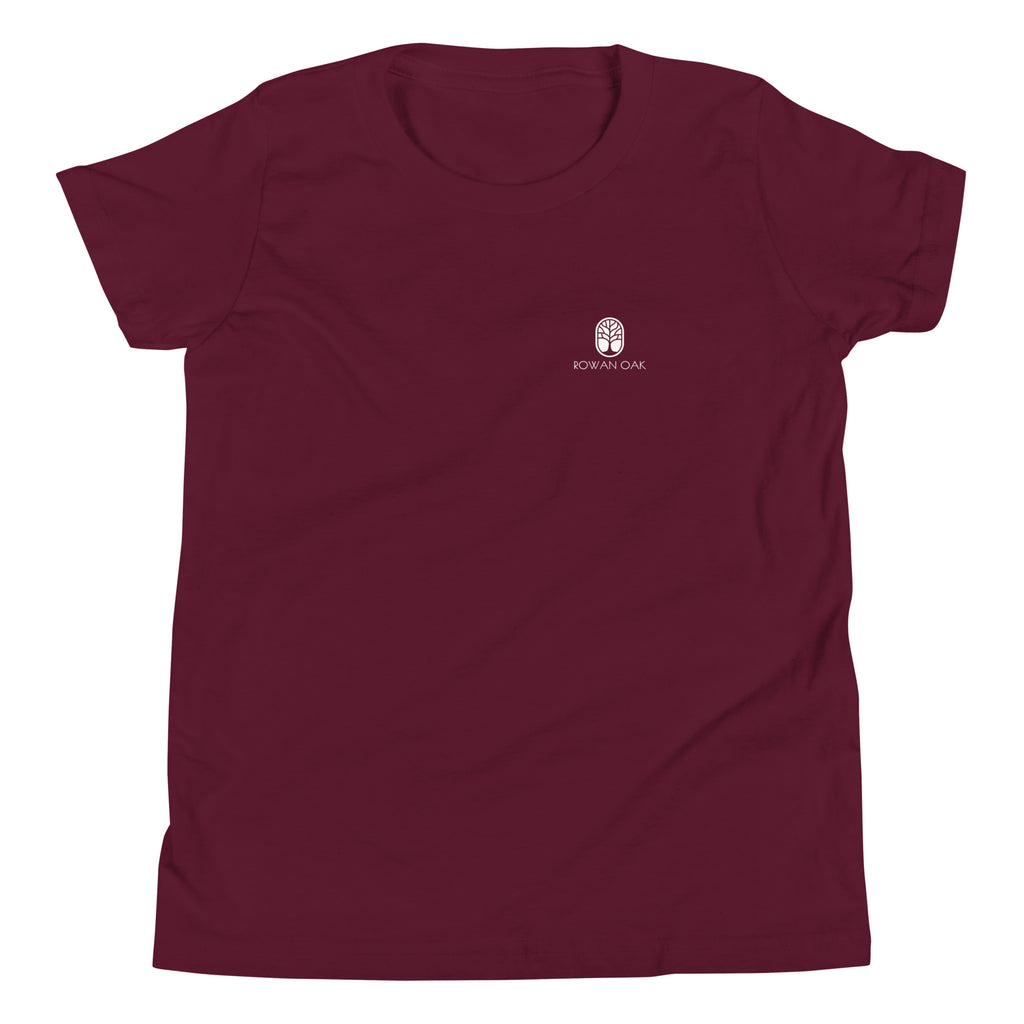 The Rowan Oak Youth T-Shirt (white)