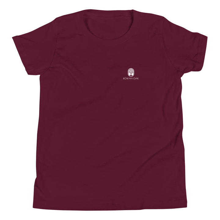 The Rowan Oak Youth T-Shirt (white)