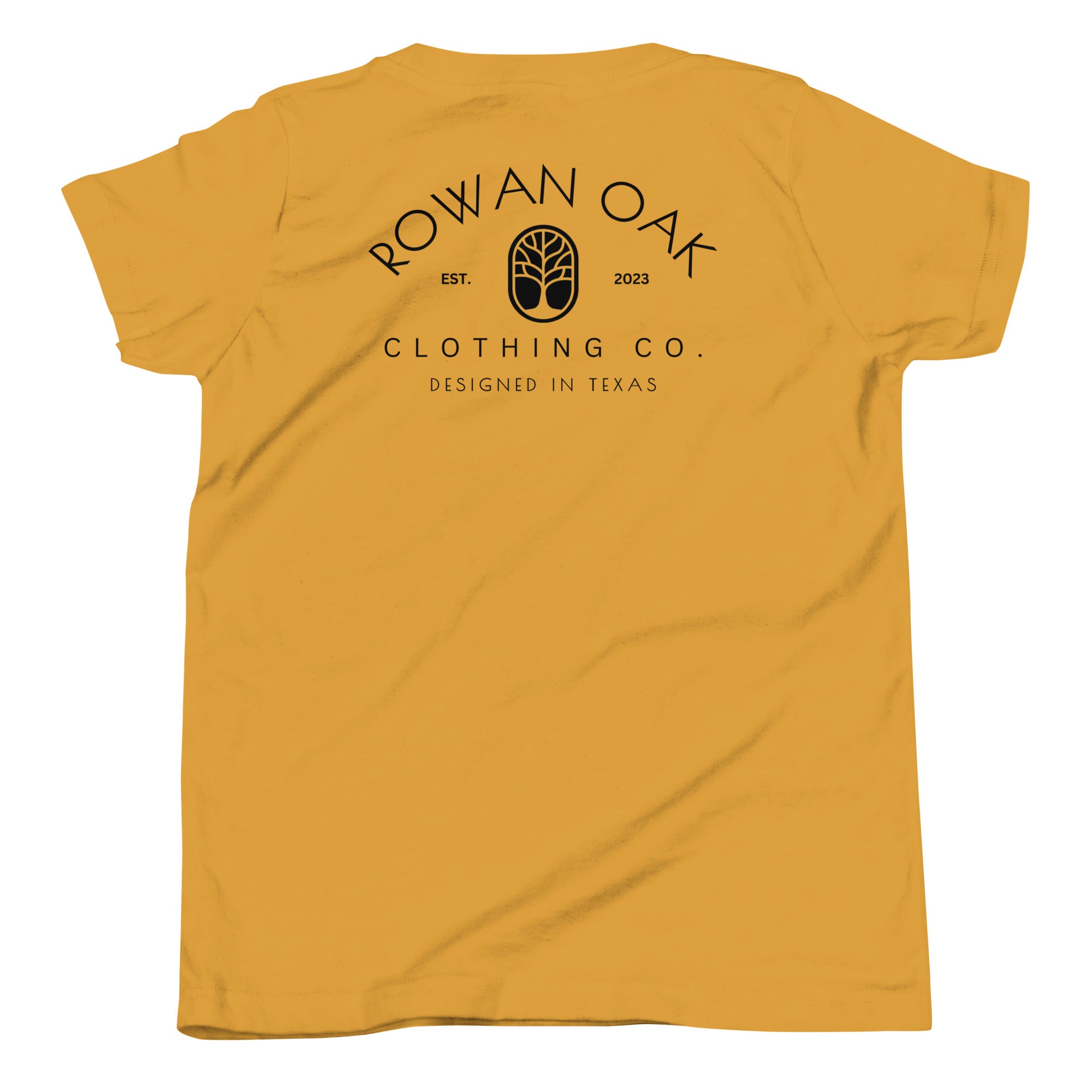 The Rowan Oak Youth T-Shirt (black)